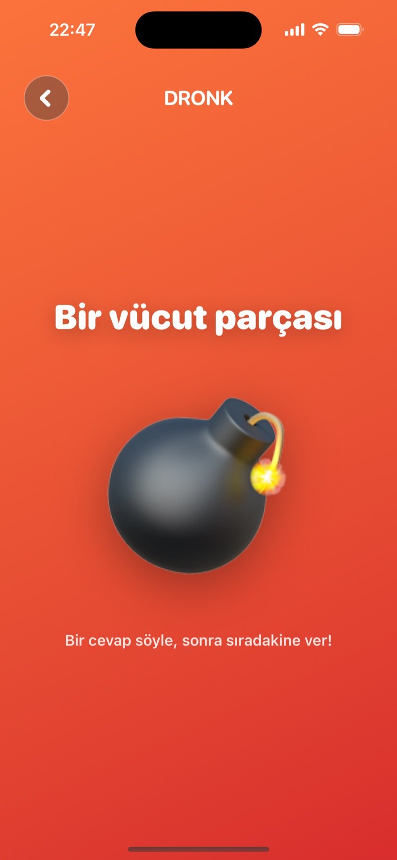 Dronk'ta Bomba: bomba patlamadan telefonu uzat