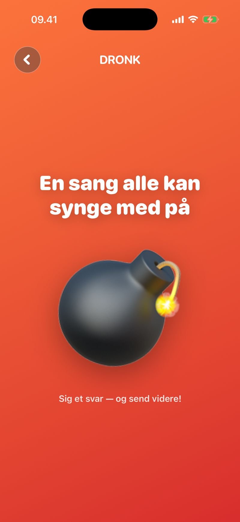 Bomben i Dronk — sig et svar og send telefonen videre før bomben sprænger