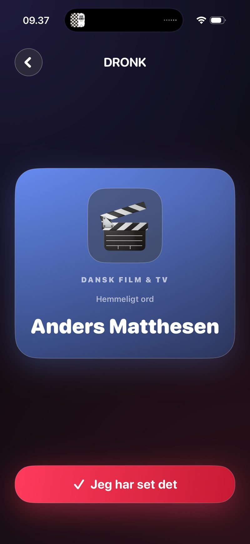 Dansk film & tv-kategorien — Anders Matthesen